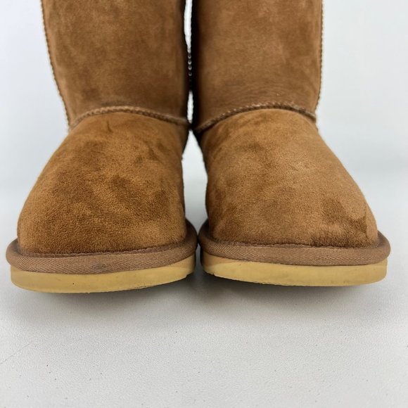 Australia Luxe Collective Womens Cosy Short Sheepskin Boot Sand Brown size 7 - Picture 6 of 13